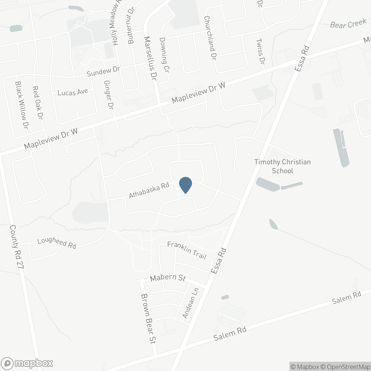 87 ATHABASKA ROAD, Barrie, Ontario L4N 8E9